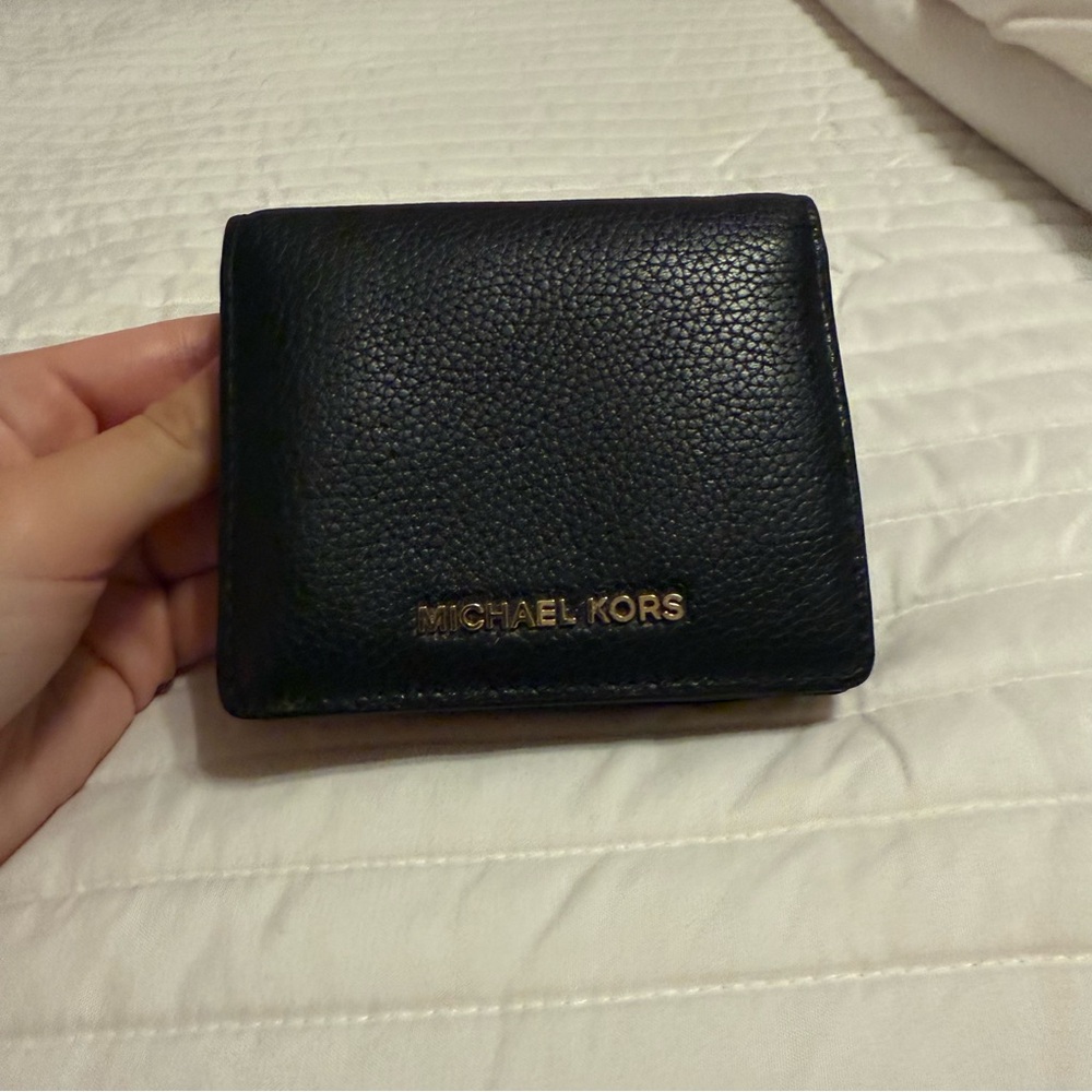 Michael Kors Black Leather Wallet